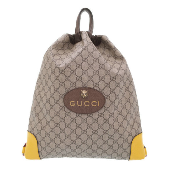 Gucci Supreme GG Backpack Drawstring - Picture 2 of 9